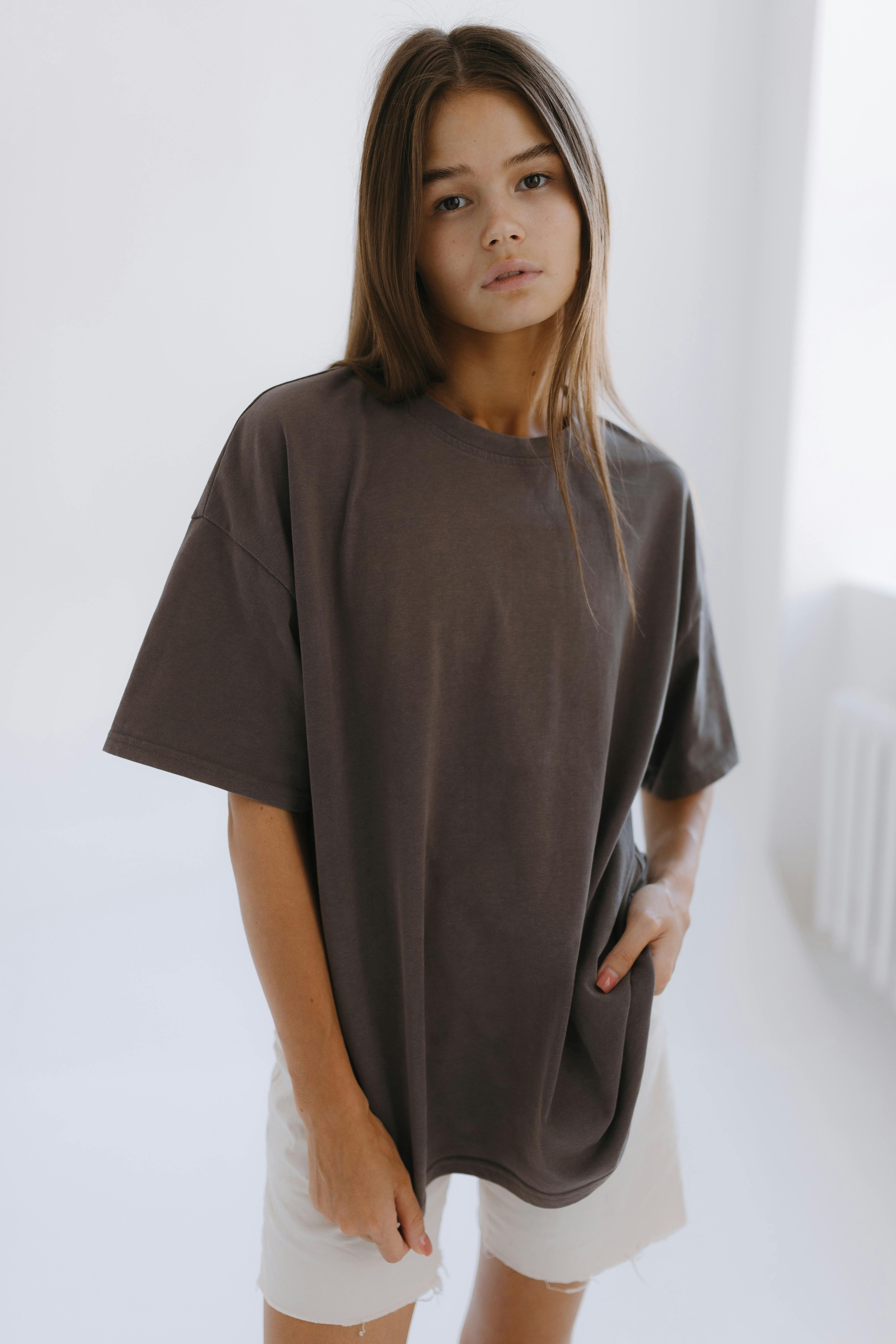 PLAIN OVERSIZE T-SHIRT
